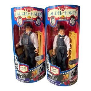 Vintage Laurel & Hardy 70th Anniversary Dolls Numbered Series Exclusive Premiere
